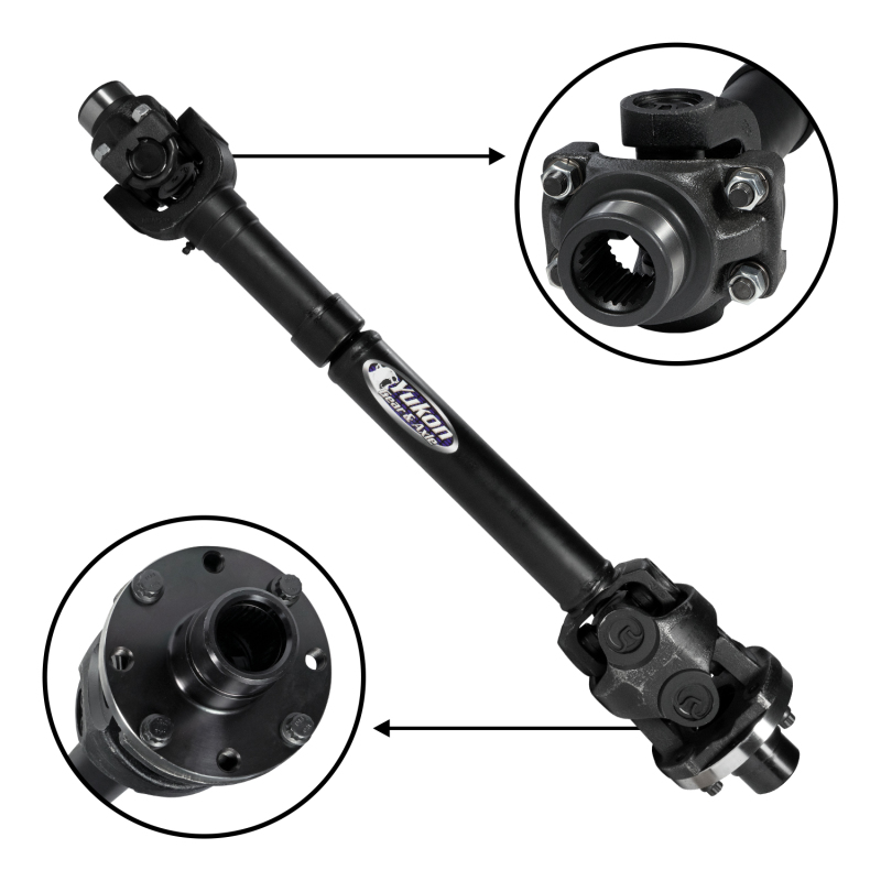 Jeep JL Sport Driveshaft - Rear - Yukon Gear & Axle - 1350 Heavy Duty U-Joint - `18-`27